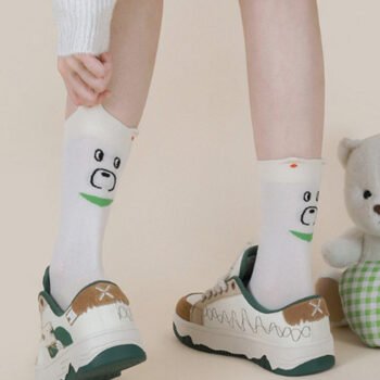 Cute Cartoon Bear Socks