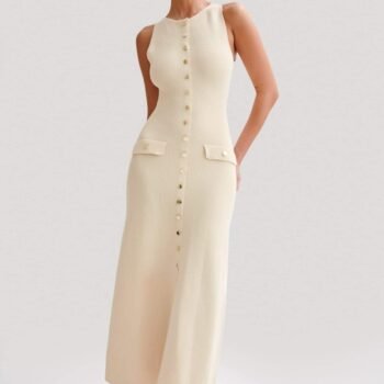 Claire Knit Sleeveless Maxi Dress