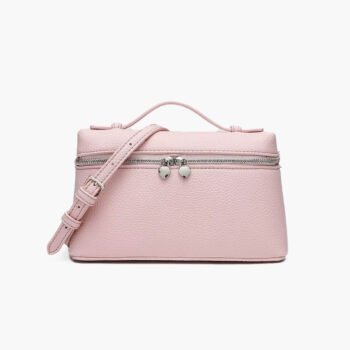 Harper Smooth Leather Vanity Bag