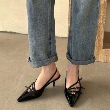 Strapless High Heels Mary Jane Shoes
