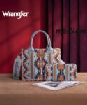 Wrangler_Aztec_Print_Whipstitch_Canvas_Mini_Tote_Bag_Coffee