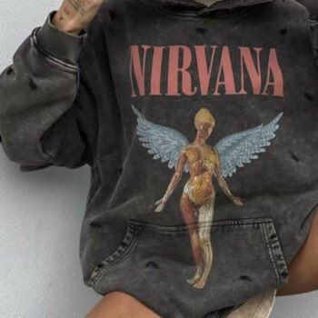 Casual And Lazy Retro Style Hooded Sweatshirt