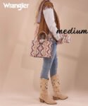 Wrangler_Aztec_Print_Whipstitch_Canvas_Mini_Tote_Bag_Coffee