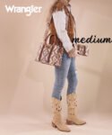 Wrangler_Aztec_Print_Whipstitch_Canvas_Mini_Tote_Bag_Coffee