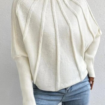 Simple Dolman Sleeve Sweater