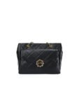 Quilted Chain Crossbody Bag in Chanel-Inspired Style