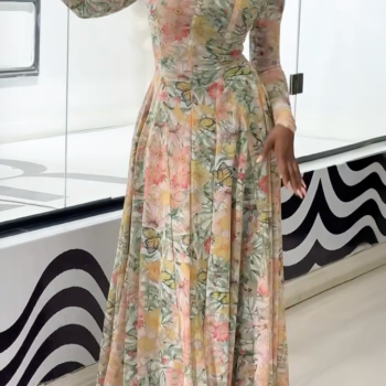 Verve Floral Butterfly Bloom Dress