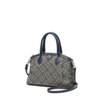 Star Detail Top Handle Tote Crossbody Bag