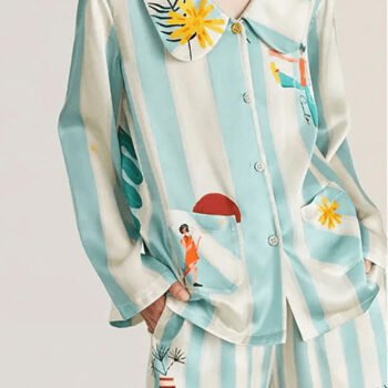 Forest Walk Long Pajama Set