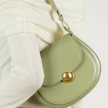 Crossbody Saddle Leather Bag