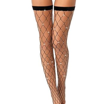 3-Pack Sexy Diamond Lace Stockings