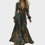 Hayden Aur¨¦ | Boho Floral Maxi Dress