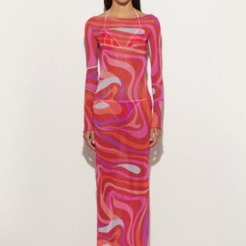 Marm Chiffon Maxi Dress