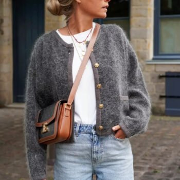 Timeless Elegance Textured Knit Cardigan