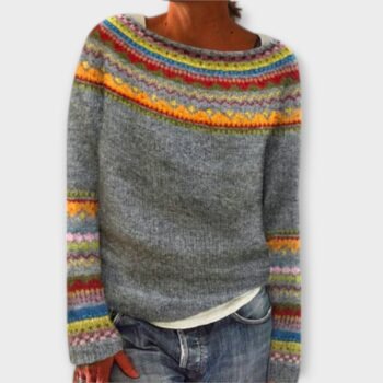 Vintage knitted sweater for women