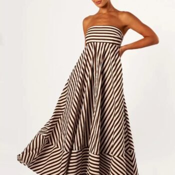 Nocturnal Charm Ruched Maxi Dress