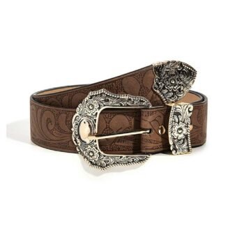 Filigree Embossed Belt