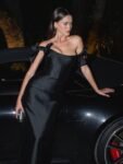 Bow Sleeve Off-Shoulder Midi Dress ¨C Sleek, Feminine Elegance