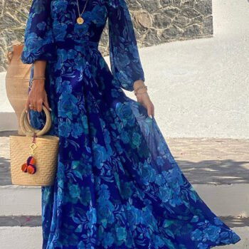 Penelope - Floral Off-Shoulder Maxi Dress