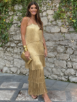 Captivating Tiered Fringe Maxi Dress