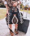 Wrangler_Aztec_Knitted_Duffle_Bag_Black1