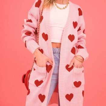 Heart Knit Cardigan