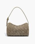 Jessica Woven Suede Bag