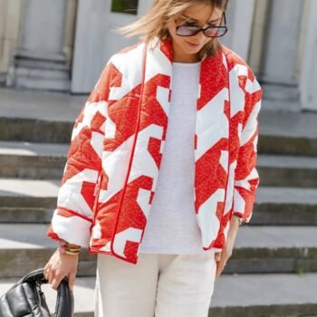 Aimee Geometric Jacket