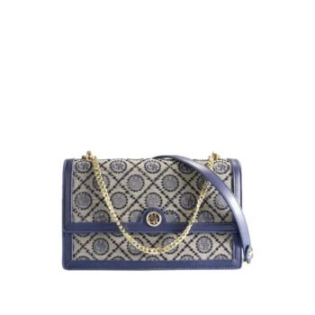 Vintage Jacquard Star Crossbody Shoulder Bag