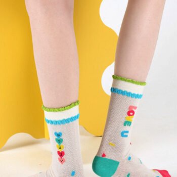 Cute Bear Mid-Calf Socks
