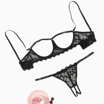 Bra and Panty 2 Piece Lace Lingerie Set