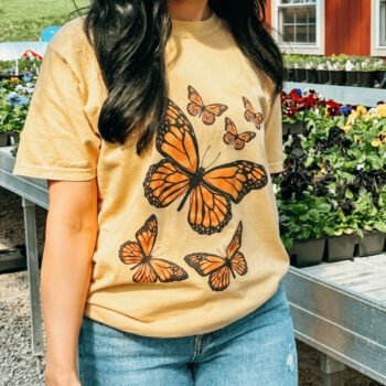Monarch Butterfly Graphic Tee