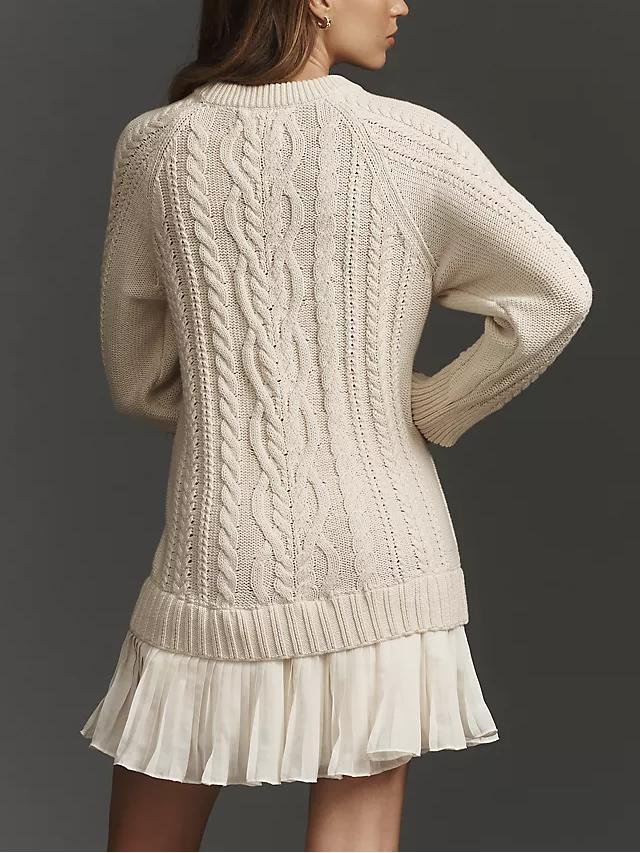 ByAnthropologieTwoferCable-KnitSweaterMiniDress_1
