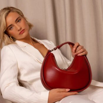 Lunaa?¡é Drop Bag a?? Sculptural Elegance with Modern Edge