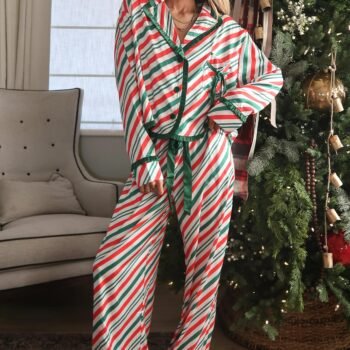 Candy Cane Lane Pajama Set