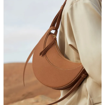 Clarettea?¡é Bag a?? Half-Moon Elegance with Everyday Versatility