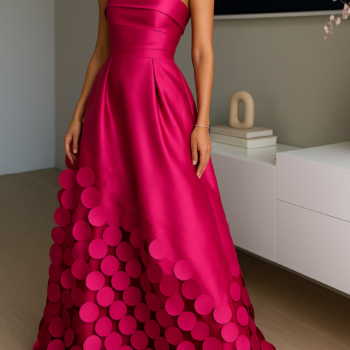 Coraline - Long Sheath Circle Dress