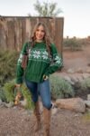 Christmas_Snowflake_cable_knit_sweater_vintage_outfit_ideas_holidays_green_and_red-02-1