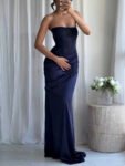 ElegantStraplessRhinestonePleatedPartyDress_3
