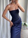 ElegantStraplessRhinestonePleatedPartyDress_3