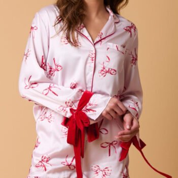 Gigi Ribbon Pajama Set