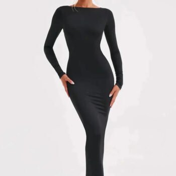 Poppy | Maxi Dress with Deep V-Neckline