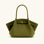 Hennaa?¡é Maxi Suede Tote Bag a?? Spacious Elegance with Timeless Style