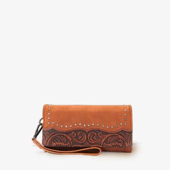 Montana West Tooled Wallet