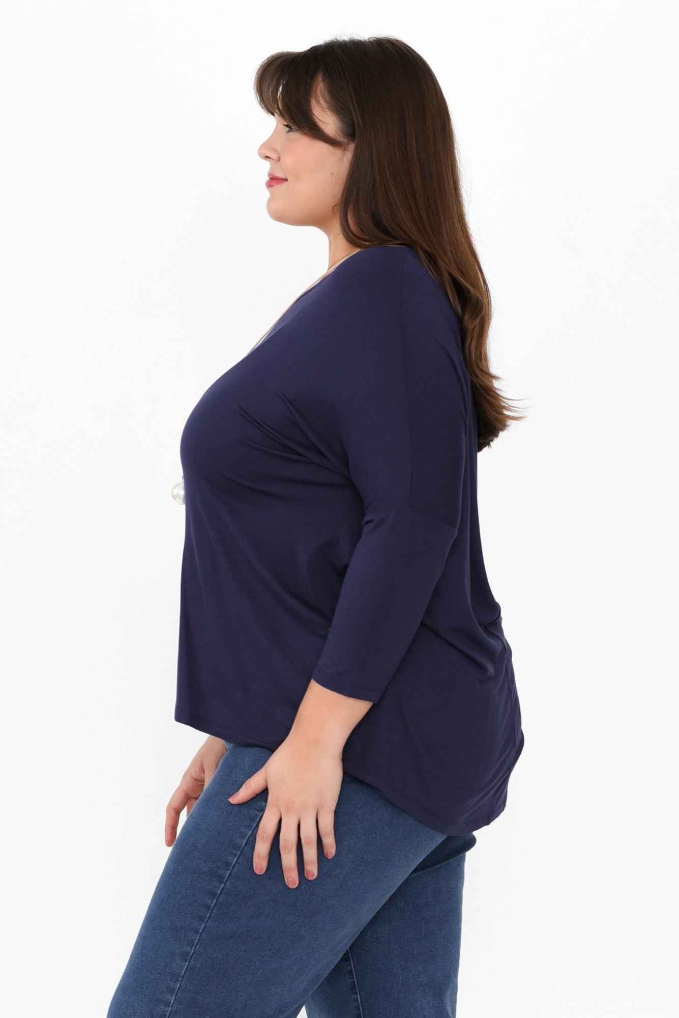 NavyMilan34SleeveTop-16_5