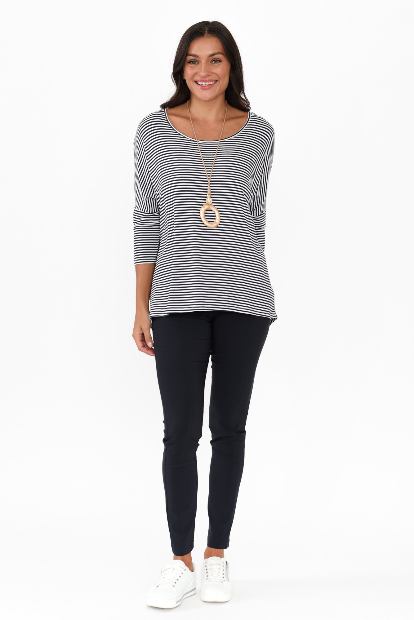 NavyandWhiteStripeMilan34SleeveTopZaraNavyStretchPants_1_76f0b8d2-e504-45bc-9460-f133009b17c5