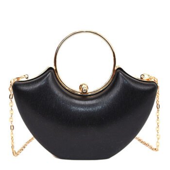 Retro Clip Light Luxury Personality Fashion Crossbody Bag