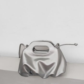 Pure Color Versatile One-Shoulder Crossbody Handbag