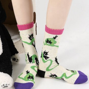 Adorable Cartoon  Cotton Socks-Fluffy Cat