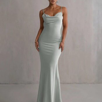 Pauline - Elegant Sultry Backless Maxi Dress